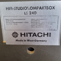 Vintage ретро стерио система Hitachi SDT-2000 с колони, снимка 12 - Антикварни и старинни предмети - 44526211