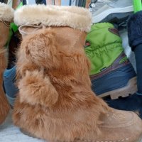 КАТО НОВИ апрески Dockers® Snow Boots original, N- 35 - 36 топли боти, ботуши, 100% естествена кожа,, снимка 6 - Дамски апрески - 39640773