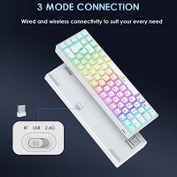 Нова игрална преносима клавиатура с LED подсветка Ps4 Ipad геймър игри, снимка 3 - Други - 41187563