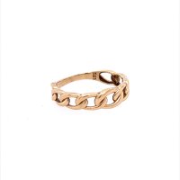 Златен дамски пръстен 1,41гр. размер:51 14кр. проба:585 модел:19264-5, снимка 3 - Пръстени - 42313092