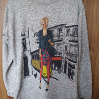 Дамска блуза/ пуловер L, снимка 1 - Блузи с дълъг ръкав и пуловери - 44741173