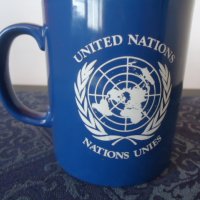 чаша за чай ,кафе. ООН .UN .United Nations, снимка 2 - Други ценни предмети - 39240596