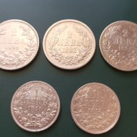 Български монети-1894,1882,1910,1913г.Сребро!, снимка 4 - Нумизматика и бонистика - 40807348
