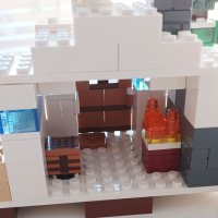 LEGO Minecraft Снежно скривалище 21120, снимка 6 - Образователни игри - 41406449
