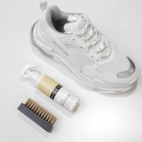 Нов Комплект грижа за кожени обувки почистване Четка восък кърпа, снимка 3 - Други стоки за дома - 41866816