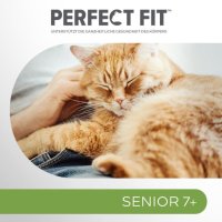 Perfect Fit Senior 7+ суха храна за котки с пилешко / пиле - за възрастни котки 6 x 750 г, снимка 7 - За котки - 42741819