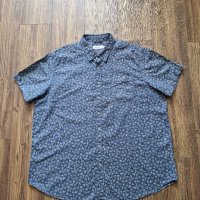 Страхотна мъжка ленена риза DRESSMANN размер 4XL, снимка 1 - Ризи - 41683262