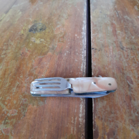 Стар джобен нож,ножче,ножка #34, снимка 1 - Други ценни предмети - 44717872