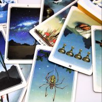 Anima Mundi Tarot - уникални 78 таро карти с кутия и хартиена книжка, снимка 12 - Карти за игра - 34657432