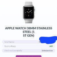 Продавам apple watch gen1 38mm steel, снимка 6 - Смарт часовници - 42446536