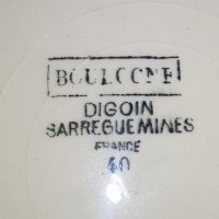 Старинен керамичен сервиз Sarreguemines- Франция, снимка 4 - Сервизи - 39850090