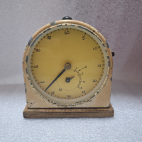 Много стар! Английски Механичен Таймер "English Clock systems" LTD, снимка 1 - Антикварни и старинни предмети - 44709481