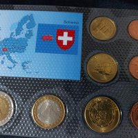 Пробен Евро сет - Швейцария 2003 #2, снимка 2 - Нумизматика и бонистика - 44265538