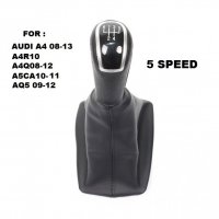 Tопка за скоростен лост + Кожен маншон за автомобил AUDI A4, снимка 2 - Аксесоари и консумативи - 34696331