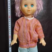 Ретро кукла с мигащи очи , снимка 1 - Антикварни и старинни предмети - 44534744