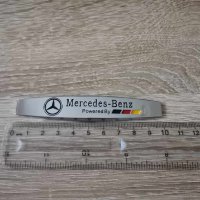 Емблеми Powered By Mercedes Benz, снимка 2 - Аксесоари и консумативи - 41599144