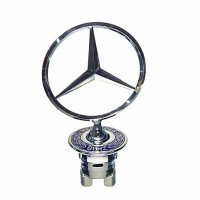Емблема за Mercedes - Silver - Мерник за Мерцедес, снимка 3 - Аксесоари и консумативи - 39090849