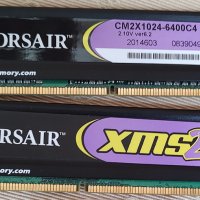 Рампамет Corsair XMS2 DDR2/800, снимка 1 - RAM памет - 41391495