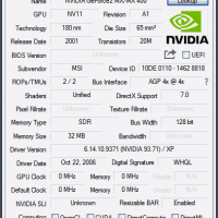 Видео карта NVidia GeForce 2 MSI MX400 Pro (MS-8818) 32MB SDR 128bit AGP, снимка 9 - Видеокарти - 36164439