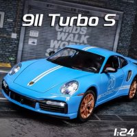 Метални колички: Porsche 911 Turbo S (Порше), снимка 1 - Колекции - 35801749