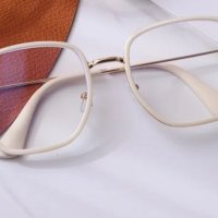 Рамки за очила в бяло, снимка 3 - Слънчеви и диоптрични очила - 40506231
