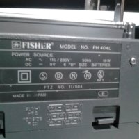 FISHER, снимка 7 - Радиокасетофони, транзистори - 41240691