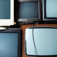 Стари телевизори, снимка 2 - Телевизори - 44636013