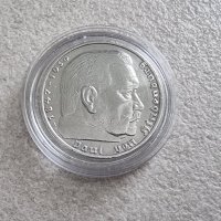 Монета. Германия. 5 марки . 1936 година., снимка 3 - Нумизматика и бонистика - 40001372