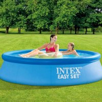 Надуваем басейн INTEX Easy Set, 244 х 61см , снимка 1 - Други - 40652697