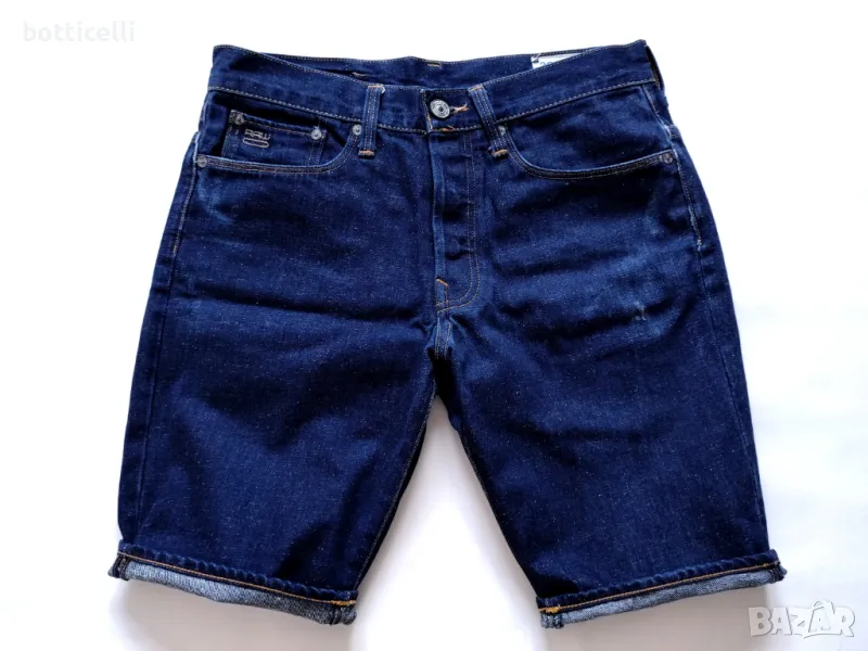 G-star 3301 Straight Mens 1/2 - W30 - оригинални мъжки къси дънкови панталони , снимка 1