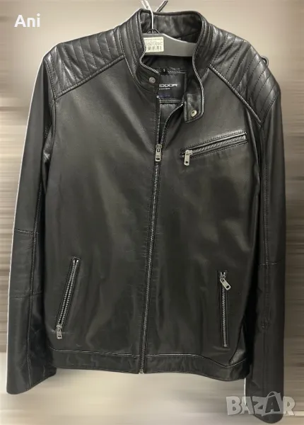Мъжко кожено яке Teodor, снимка 1