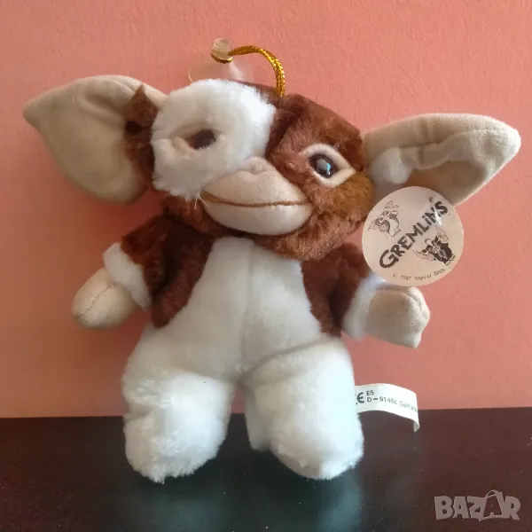Плюшена играчка Gizmo Gremlins Warner Bros 1997 16 см Ново !, снимка 1