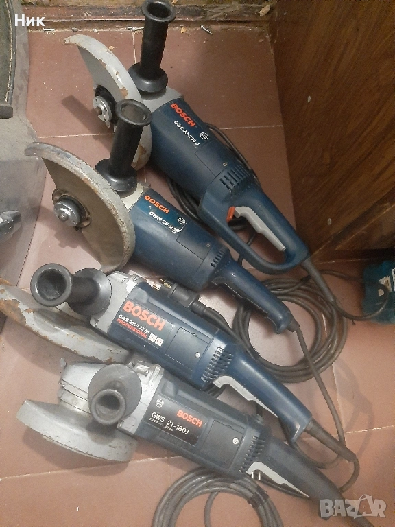 Големи ъглошлайфи Бош, снимка 1