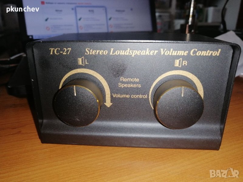 TC-27 Контрол на звука за високоговорители, снимка 1