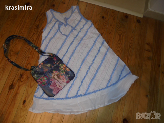 нежна рокля с чантичка, снимка 1