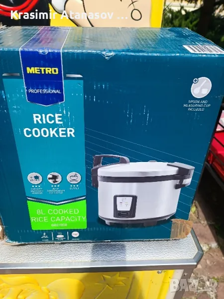 Уред за готвене на ориз, снимка 1