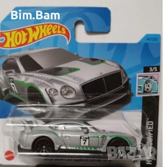 Оригинална колекционерска количка Hot Wheels 2018 Bentley Continental GT3 , снимка 1