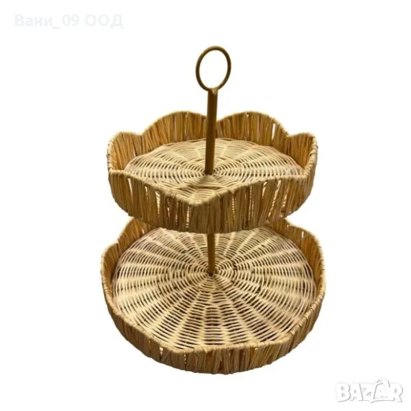 Ратаново плато на 2 нива, снимка 1