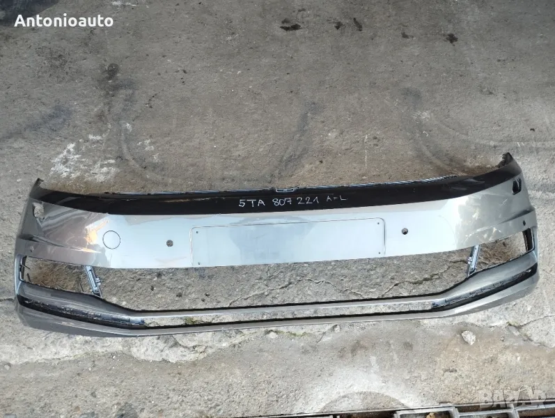 предна броня vw volkswagen touran 2015 - 21, снимка 1