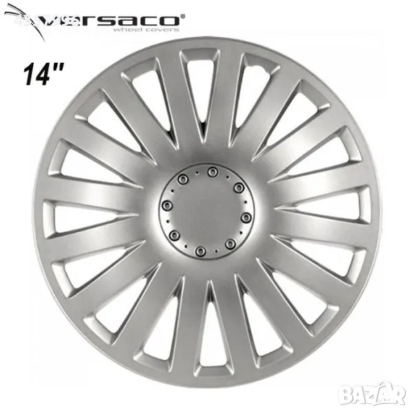 Тасове за джанти 14'' Versaco Smart Silver, снимка 1
