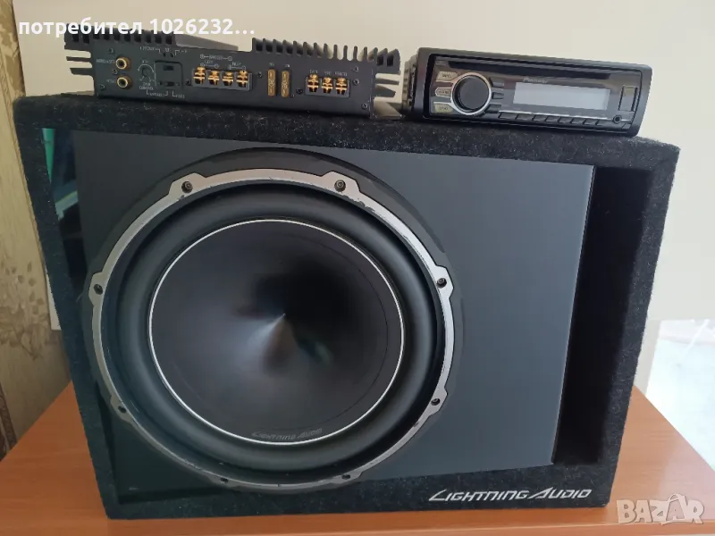 Авто музика каса, усилвател,плеър., снимка 1