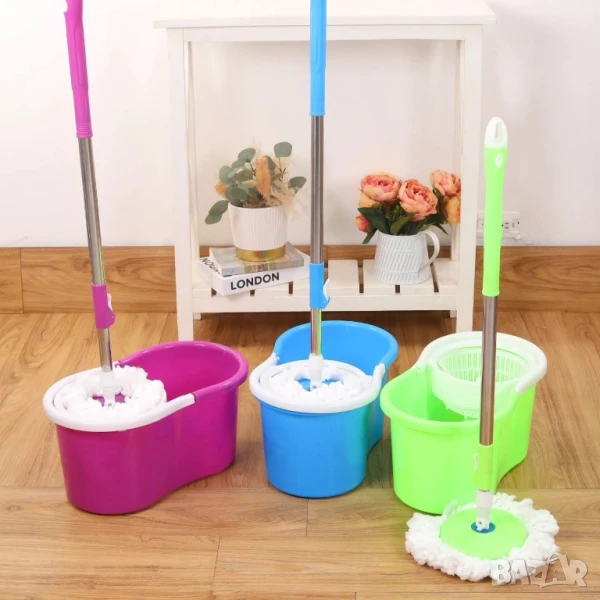 🔥 Spin Mop 360 – Супер Почистване Без Усилие! 🔄🧼 , снимка 1