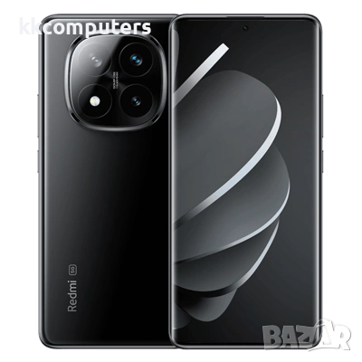 Капак батерия за Xiaomi Redmi Note 14 Pro / Черен / Баркод : 351036, снимка 1