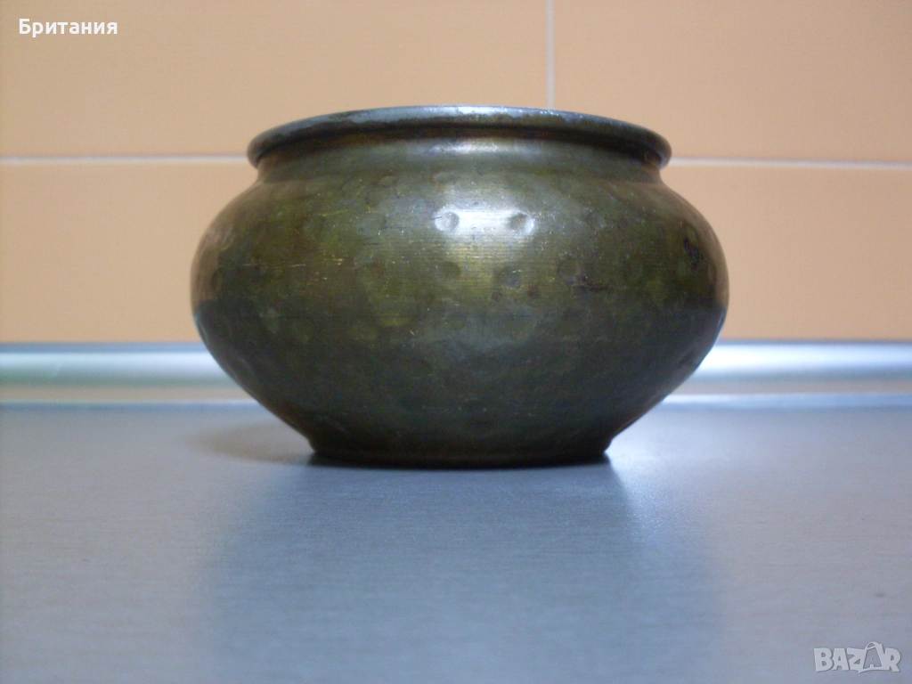 Медно "бакърено" гарненце., снимка 1