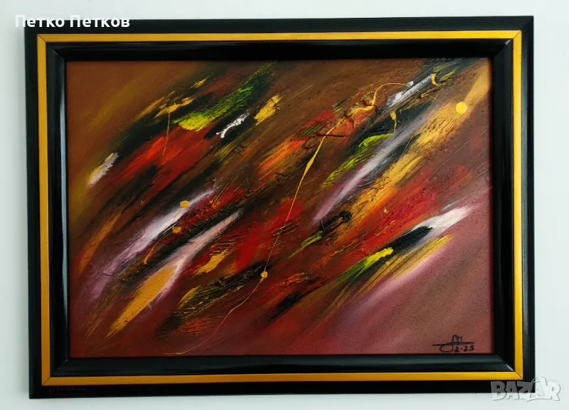 Абстрактна картина Flokk, снимка 1