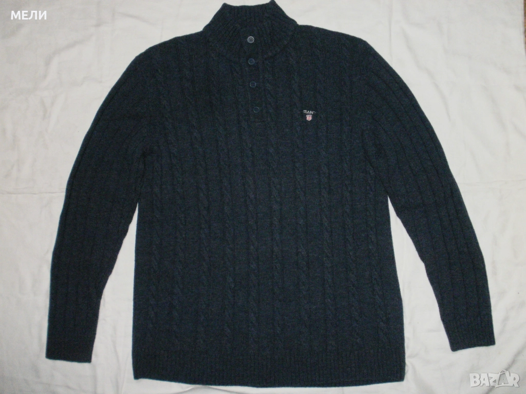 GANT мъжки зимен пуловер вълна XL, снимка 1