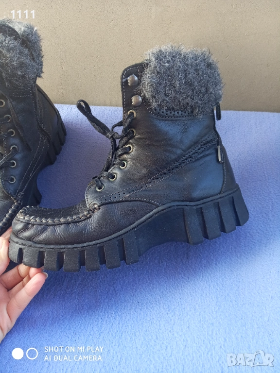 Италиански ботуши MAC- естествена кожа., снимка 1