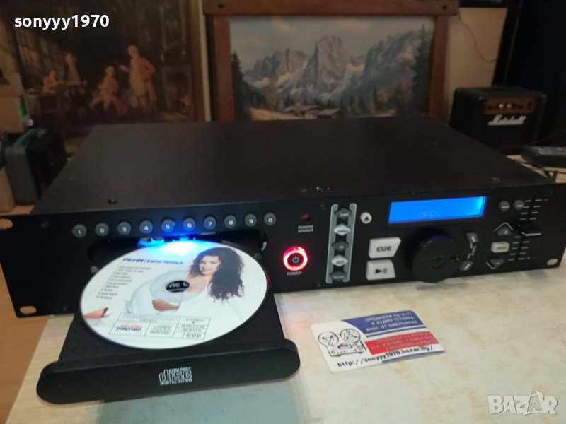 MC CRYPT DJ1500-PROFESSIONAL CD SWISS 0610231154L1EKD, снимка 1