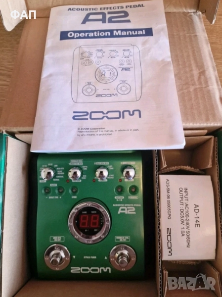 ZOOM A2 акустик, Carlo Robelli CW4102EQB - el-acoustic guitar, снимка 1