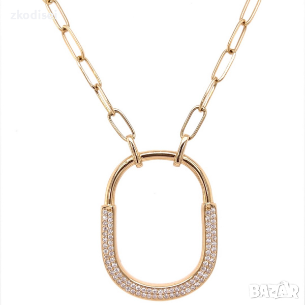 Златно колие Tiffany i Co 13,03гр. 42см. 14кр. проба:585 модел:22488-5, снимка 1